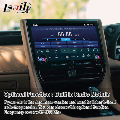 Lsailt Android Carplay Multimedia Video Interface dla 2023-Obecny Toyota Alphard Vellfire 40 Series