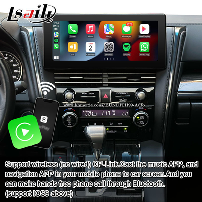 Android 13 Interfejs wideo Lexus Uaktualnienie ekranu OEM dla LM350 LM500H NX RX ES Zestawy do modernizacji Wliczone YouTube, NetFlix,Wireless CarPlay