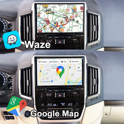 Android Multimedia Interface dla Land Cruiser GX_R 2018-2021 LC200 Wireless Apple CarPlay&Android Auto Retrofit Uaktualnienie