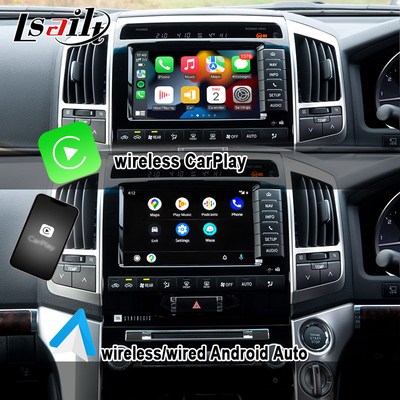 Moduł aktualizacji OEM Android dla Land Cruiser 2013-2021 Bezprzewodowy zestaw CarPlay Integracja YouTube, Google Map, Android Auto