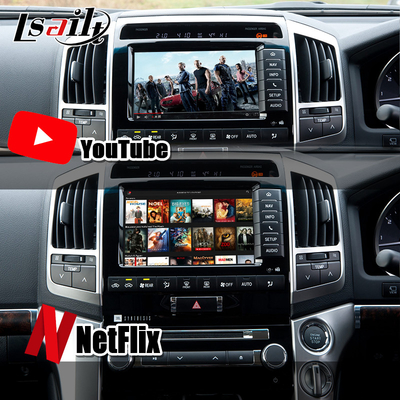 Moduł aktualizacji OEM Android dla Land Cruiser 2013-2021 Bezprzewodowy zestaw CarPlay Integracja YouTube, Google Map, Android Auto