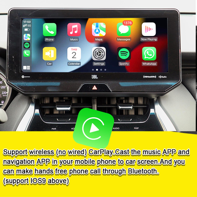 Moduł aktualizacji Android OEM Lsailt dla Harrier Venza Toyota 2022 - 12,3 cala Interfejs multimedialny Android z YouTube, NetFlix
