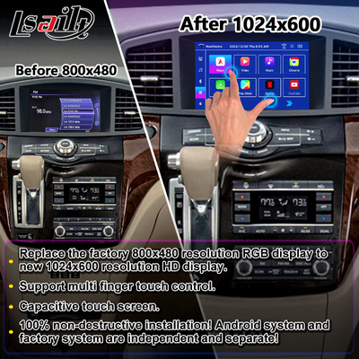 Lsailt 8 Inch HD Android Multimedia Screen dla 2011-2017 Nissan Quest E52