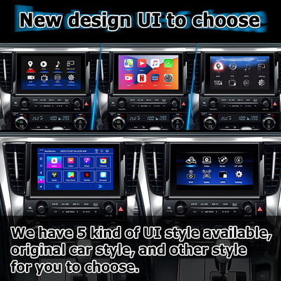 Toyota Alphard Vellfire AH40 Android interfejs wideo carplay