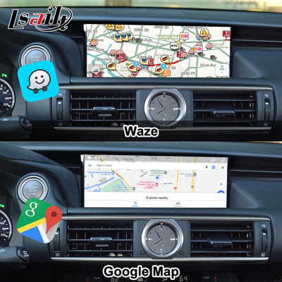 Ekran Android Lexus Android 13 Multimedia DisPlay 8 rdzeniowy Qulcomm dla LEXUS IS200T IS300H IS350 Obsługa sterowania joystickiem, YouTube, Google Play, CarPlay
