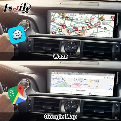 Ekran Android Lexus Android 13 Multimedia DisPlay 8 rdzeniowy Qulcomm dla LEXUS IS200T IS300H IS350 Obsługa sterowania joystickiem, YouTube, Google Play, CarPlay