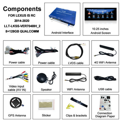 LLT-LKSS-PM7048IH Ekran Lexusa z systemem Android