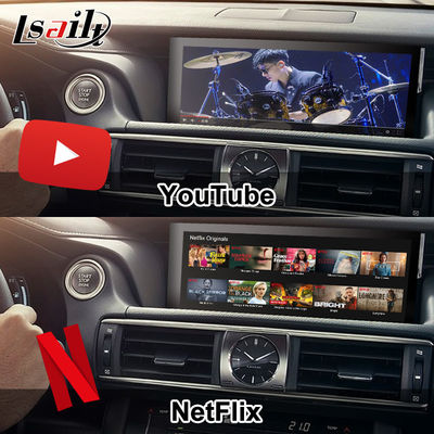 Android 13 Ekran Android 10,25 cala Wyświetlacz multimedialny do Lexusa IS200T IS300H 2015-2020 WIFI, HDMI, Bluetooth, Bezprzewodowy CarPlay
