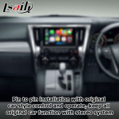 Toyota Alphard Vellfire AH30 seria czysty styl OEM Carplay android auto box model 2015-2022