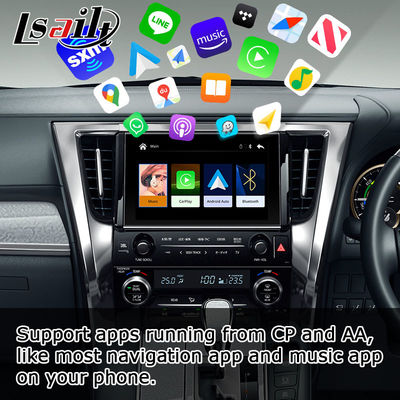 Toyota Alphard Vellfire AH30 seria czysty styl OEM Carplay android auto box model 2015-2022