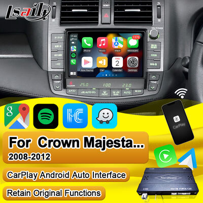 Bezprzewodowy Apple CarPlay Box dla Crown S200 RS204 GWS204 URS204 URS206 Majesta XV Athlete Saloon Toyota Zintegrowany Android Auto