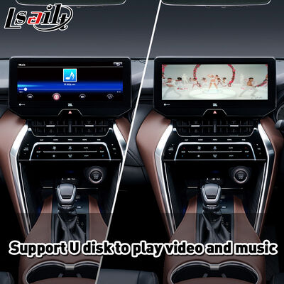 Lsailt Wireless Android Auto Carplay Interface dla 2020-Toyota Harrier Venza Support Radio Module