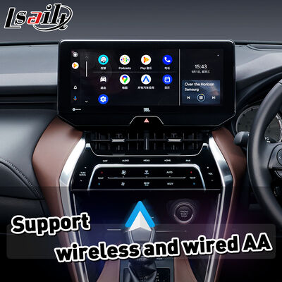 Lsailt Wireless Android Auto Carplay Interface dla 2020-Toyota Harrier Venza Support Radio Module