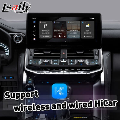 Lsailt Wireless Android Auto Carplay Interface dla 2021-2024 Toyota Land Cruiser 300 GX-R VX-R GR GR-S Sahara ZX VX LC300