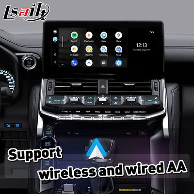 Lsailt Wireless Android Auto Carplay Interface dla 2021-2024 Toyota Land Cruiser 300 GX-R VX-R GR GR-S Sahara ZX VX LC300