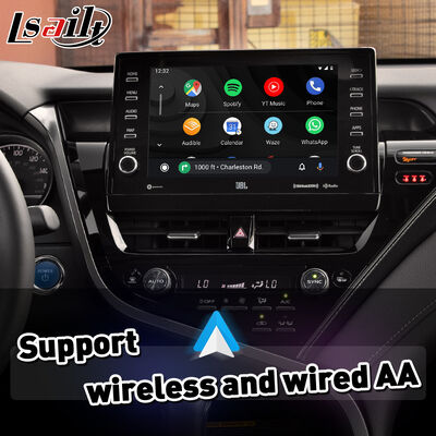 Lsailt Bezprzewodowy Interfejs Android Auto Carplay dla Toyota Camry Hybrid XSE XLE SL SE XV70 2021-2024
