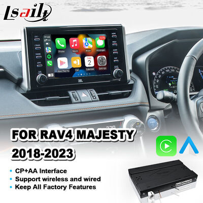 Lsailt Wireless Android Auto Carplay Interface dla 2018-2023 Toyota RAV4 Majesty