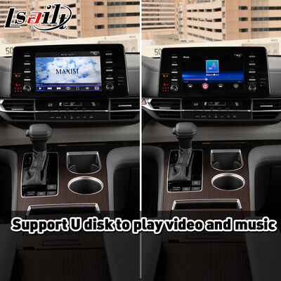 Lsailt Wireless Android Auto Carplay Interface dla 2021-Obecny Toyota Sienna LE XLE XSE