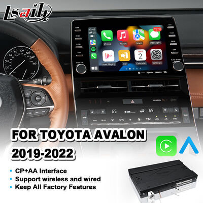 Lsailt Bezprzewodowy interfejs Android Auto Carplay do Toyota Avalon 2019-2022