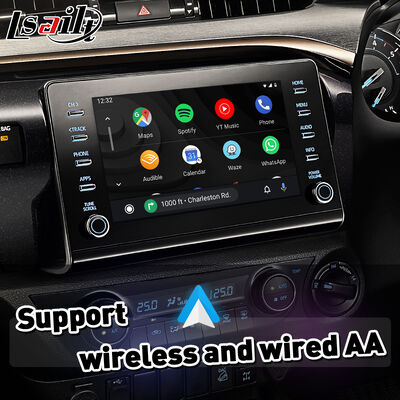 Interfejs Lsailt Wireless Android Auto Carplay dla Toyota Hilux z 2019 roku