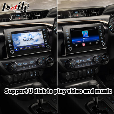 Interfejs Lsailt Wireless Android Auto Carplay dla Toyota Hilux z 2019 roku