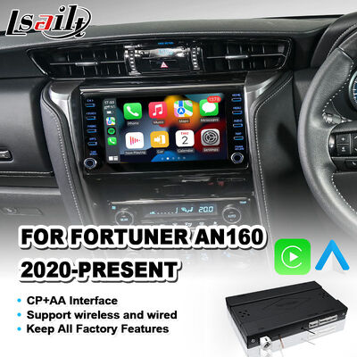 Lsailt Wireless Android Auto Carplay Interface dla 2020-Toyota Fortuner AN160
