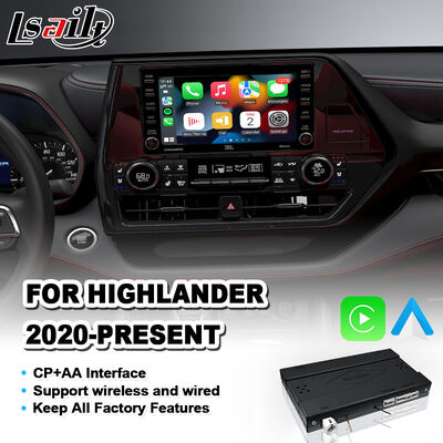 Lsailt Bezprzewodowy interfejs Android Auto Carplay do Toyota Highlander od 2020 roku