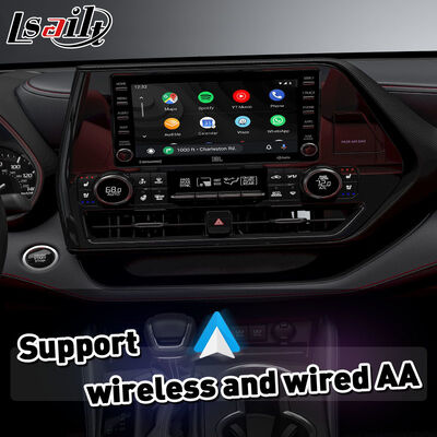Lsailt Bezprzewodowy interfejs Android Auto Carplay do Toyota Highlander od 2020 roku