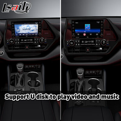 Lsailt Bezprzewodowy interfejs Android Auto Carplay do Toyota Highlander od 2020 roku
