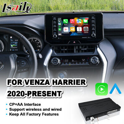 Lsailt Wireless Android Auto Carplay Interface dla 2020 roku i obecnego Toyoty Venza Harrier
