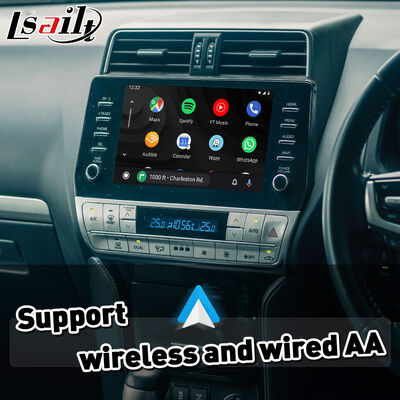 Lsailt Wireless Android Auto Carplay Interface dla 2020-Toyota Land Cruiser Prado 150