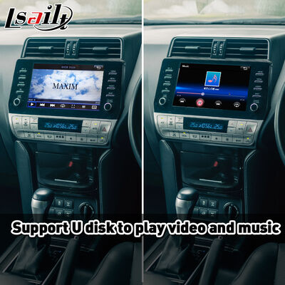 Lsailt Wireless Android Auto Carplay Interface dla 2020-Toyota Land Cruiser Prado 150