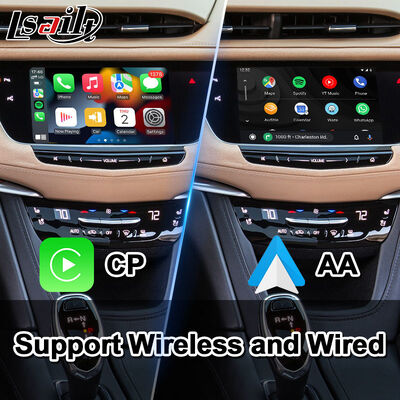 Interfejs wideo Lsailt Android Navigation Carplay do systemu Cadillac XT5 Platinum CUE z lat 2016-2019