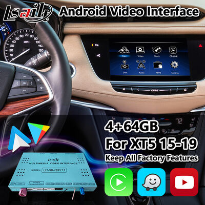 Interfejs wideo Lsailt Android Navigation Carplay do systemu Cadillac XT5 Platinum CUE z lat 2016-2019