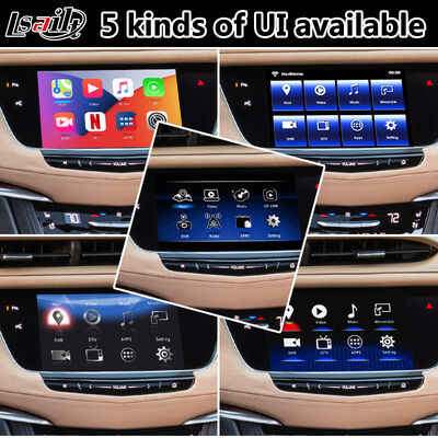 Interfejs wideo Lsailt Android Navigation Carplay do systemu Cadillac XT5 Platinum CUE z lat 2016-2019