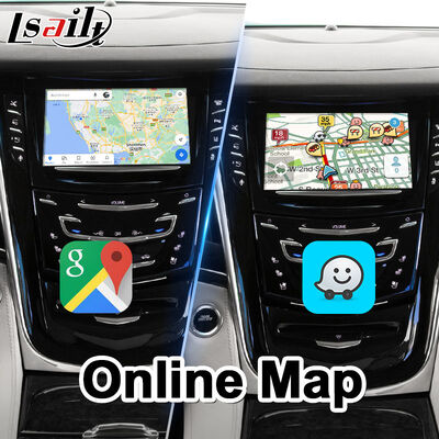 Lsait Android Navigation Multimedia Video Interface dla 2015-2020 Cadillac Escalade System CUE z Carplay