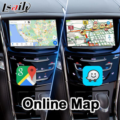 Lsailt Android Nawigacja Interfejs wideo dla 2014-2019 Cadillac ATS CUE System z Carplay