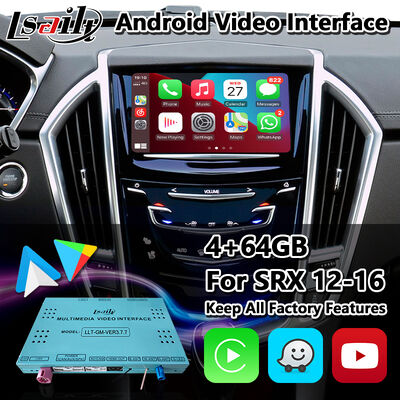 Interfejs wideo nawigacji Androida dla systemu Cadillac SRX CUE 2012-2016