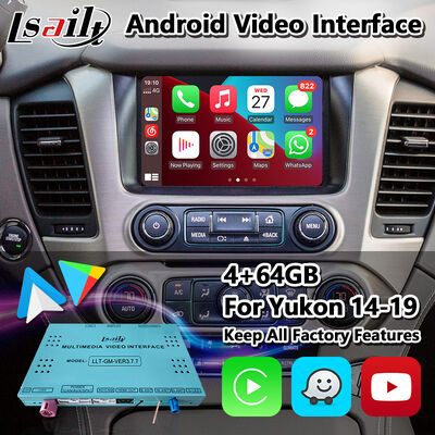 Interfejs multimedialny Lsailt Android do samochodów dla systemu Intellilink GMC Yukon 2015-2020