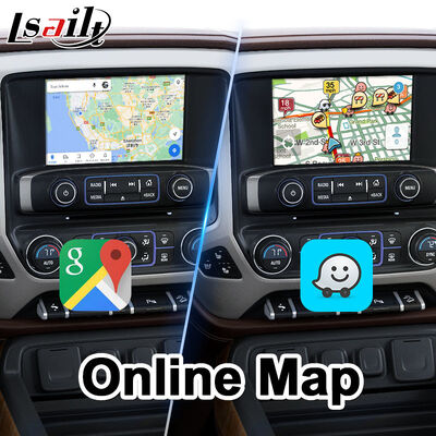 Interfejs multimedialny Chevrolet Silverado Android CarPlay z bezprzewodowym Android Auto