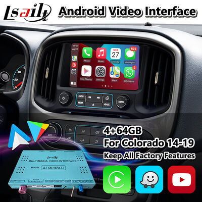 Interfejs multimedialny Lsailt Android Auto Carplay do systemu Chevrolet Colorado Mylink z lat 2014-2020