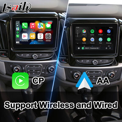Lsailt Android Nawigacja Carplay Multimedia Video Interface dla Chevrolet Traverse