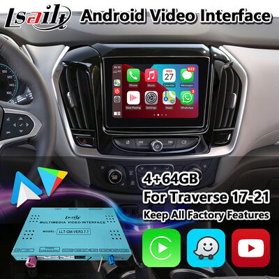 Interfejs multimedialny Android Carplay do Chevrolet Traverse z nawigacją GPS