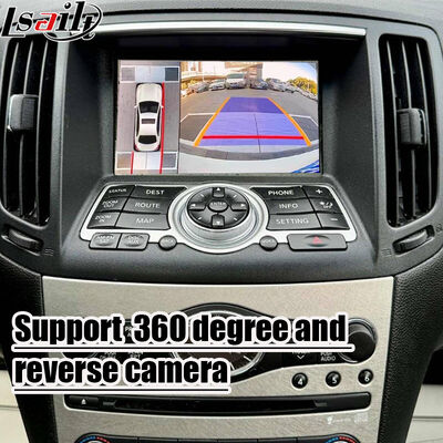 Lsailt 7 Inch Wireless Android Auto CarPlay Screen dla Infiniti G37 G25 G35 Skyline 370GT (V36) Q40 2007-2014 HD Touch Display