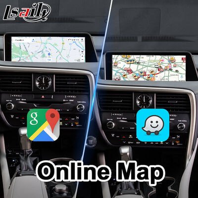 Lsailt Android Carplay Lexus Interfejs Wideo dla 2016-2019 RX 350 RX450h RX200t RX350L RX450L RX300 RX350