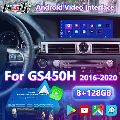 Lsailt Android Car Multimedia Interface dla Lexus GS300h GS200t GS350 GS450h GSF GS L10 2016-2020