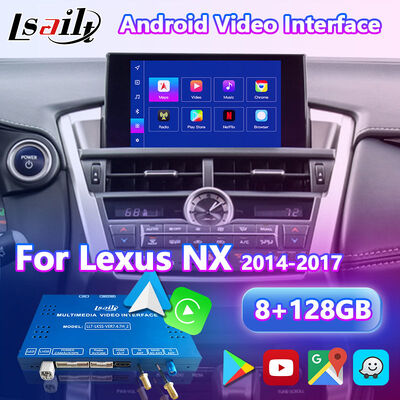 Lsailt Android Multimedia Video Interface dla Lexus NX300h NX200t NX F-Sport Touchpad Control 2014-2017