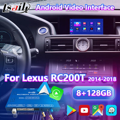 Lsailt Android Car Video Interface dla 2014-2018 Lexus RC 350 RC200t RC300h RC350 RCF RC300