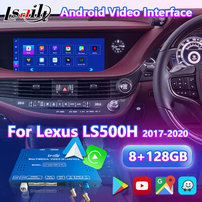 Interfejs wideo Lsailt Android Carplay do Lexus LS500 LS500h 2017-2020
