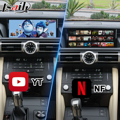 Interfejs wideo Lsailt Android Carplay dla Lexus RC 300h 350 300 F Sport 2018-2023